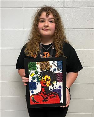 2023 Through A Childs Eyes - Ella Davis 3rd place in 8th grade division